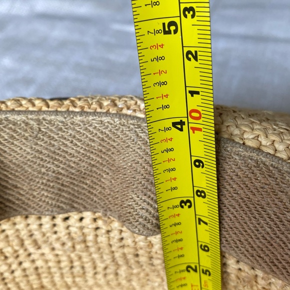 Scala Collezione Vintage Raffia Straw Sun Beach Vacation Resort Hat - Picture 11 of 16